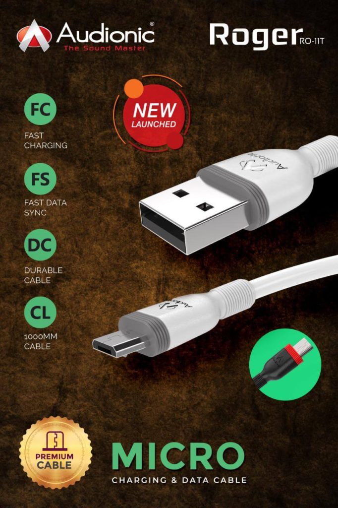 Audionic Roger Android Data Cable (RO-11)