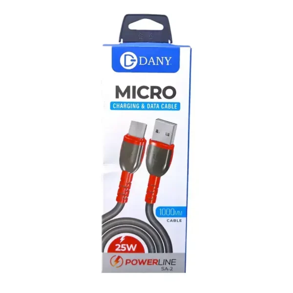 Powerline Micro USB Charging & Data Cable SA-2