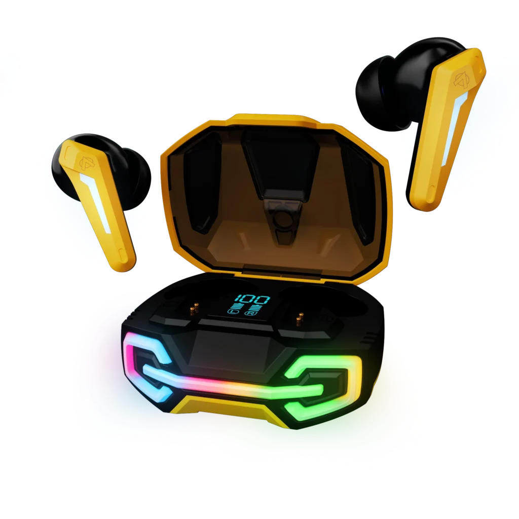 Audionic Battlebuds NEO ANC Gaming Buds Yellow