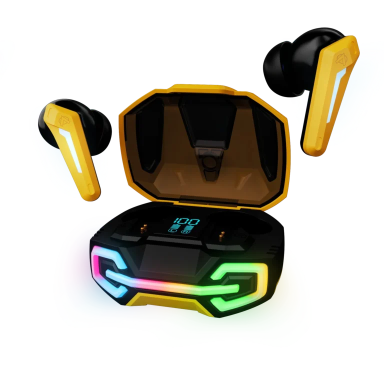 Audionic Battlebuds NEO ANC Gaming Buds Yellow