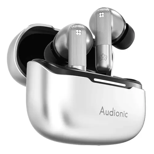 Audionic Trance Airbud 850 Hexa Mic with ANC Smokey Silver